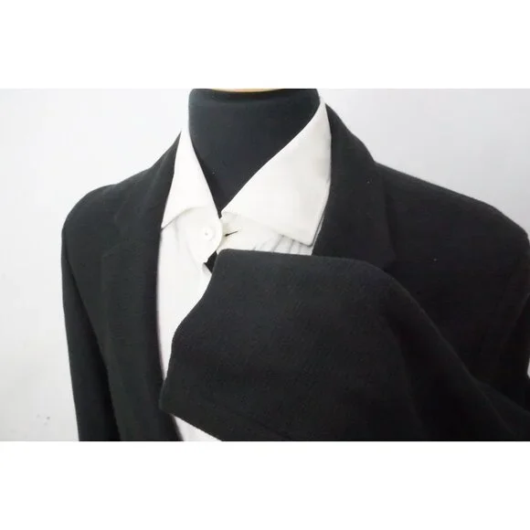 John Varvatos Black Thick Cotton Blend Sport Coat Jacket Sz 40 Brand New